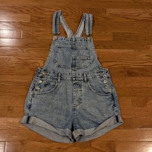 We The Free Denim Short Overalls XS